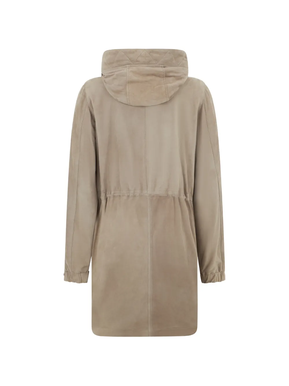  Moorer Hooded Parka Coat - Neutrals 