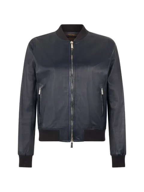 Moorer leather bomber jacket