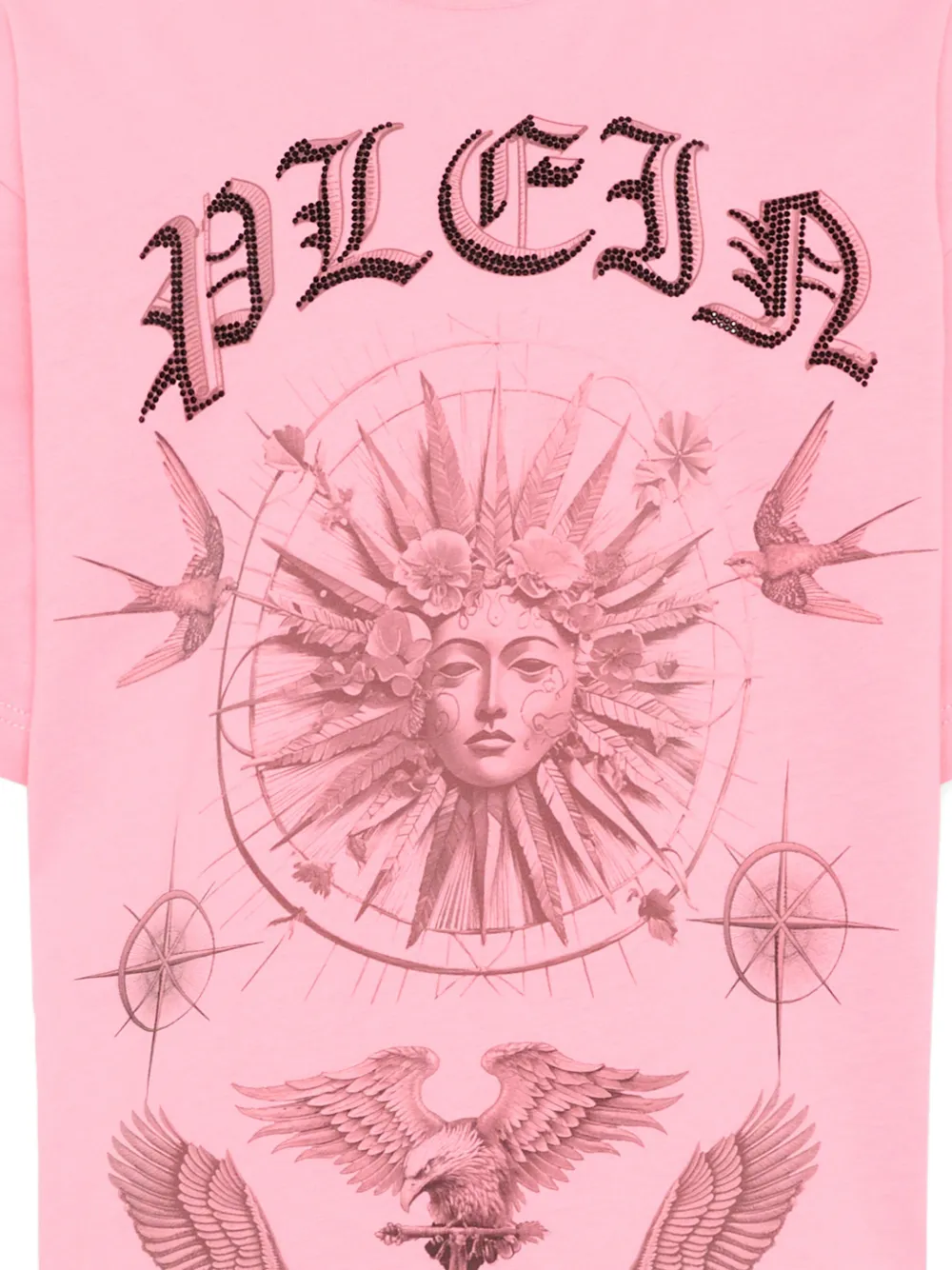 Philipp Plein Junior Jurk met korte mouwen Roze