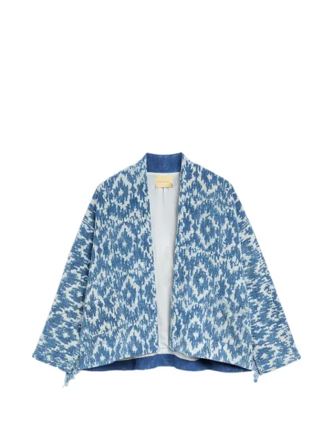 Momoni Ara printed tassel-detail jacket