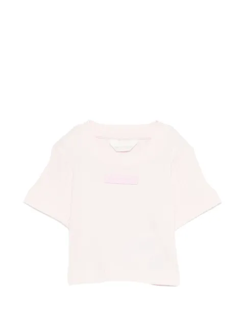 Palm Angels Kids ribbed crop top