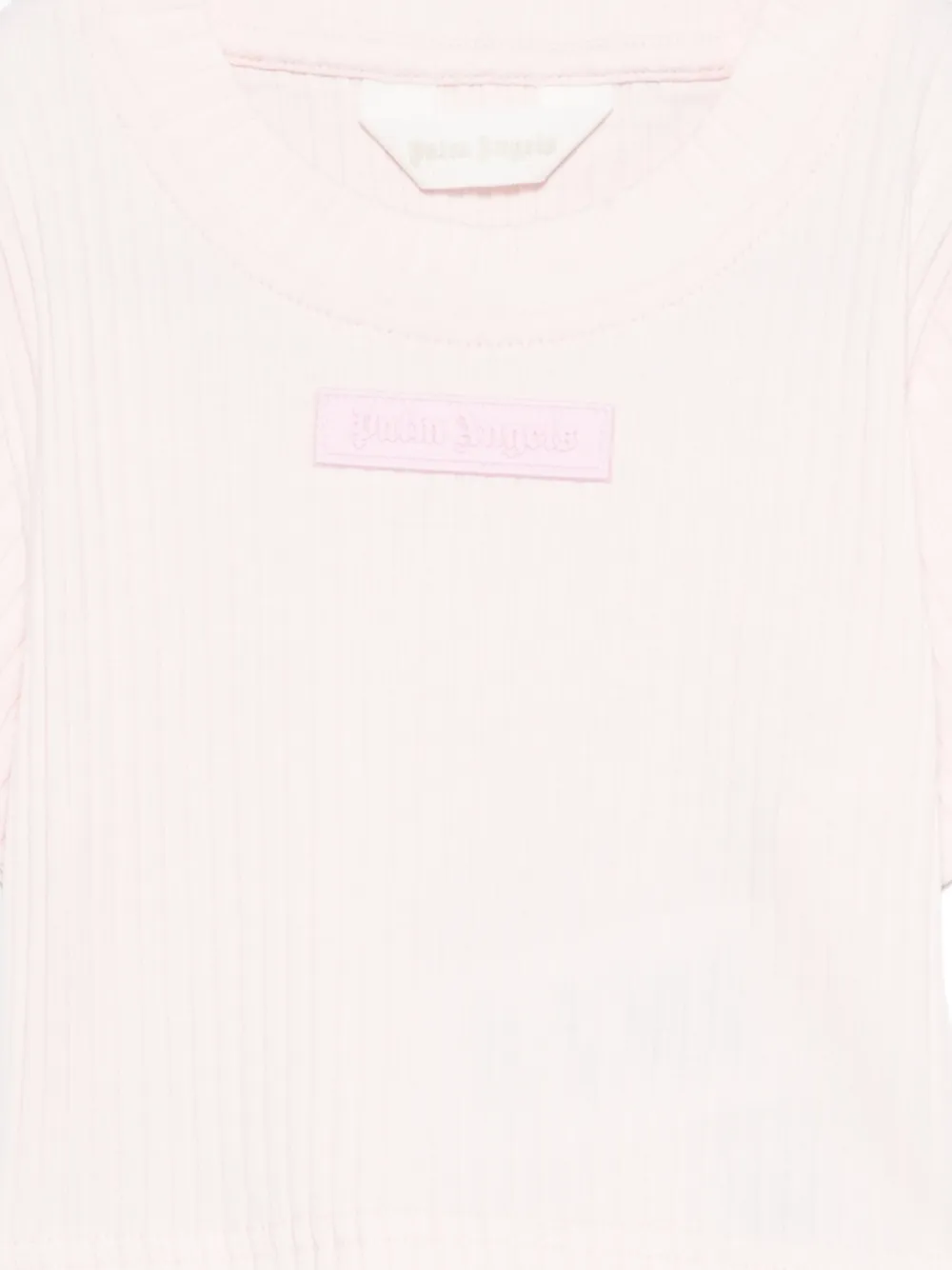 Palm Angels Kids Cropped top Roze