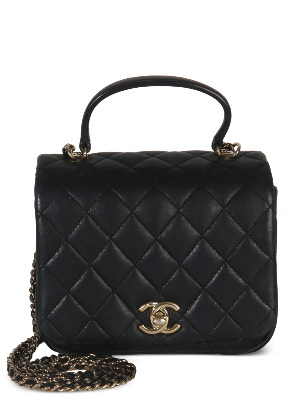 CHANEL Pre-Owned 2018 mini Citizen Chic Flap quilted shoulder bag - Nero