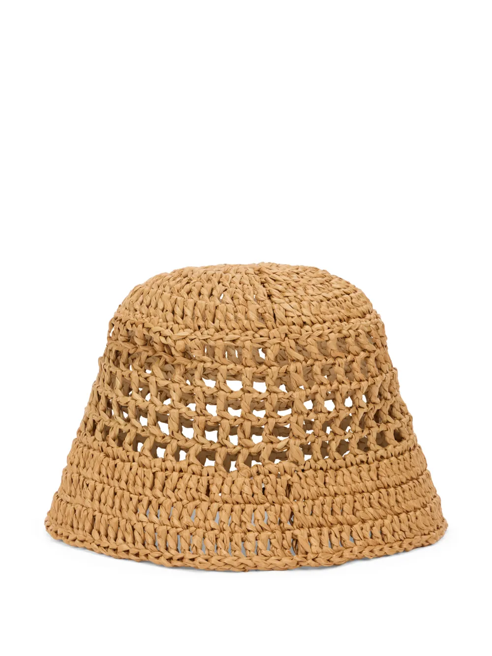 Fabiana Filippi woven bucket hat - Toni neutri