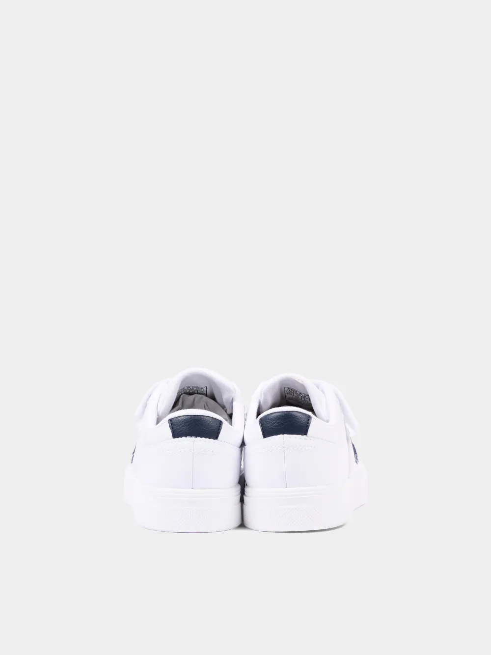 POLO RALPH LAUREN KIDS Sneakers met enkel bandje en logo Wit