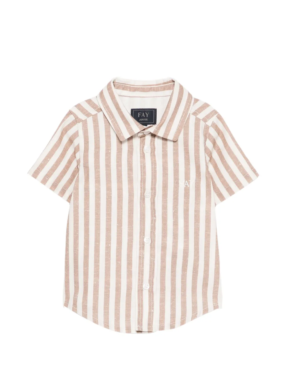 Fay Kids striped shirt - Toni neutri