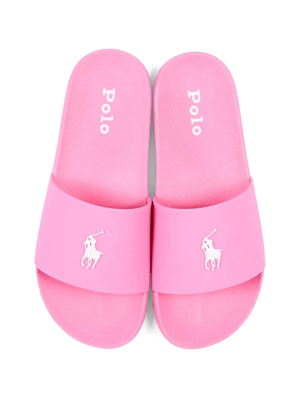 POLO RALPH LAUREN KIDS Slippers met logo Roze