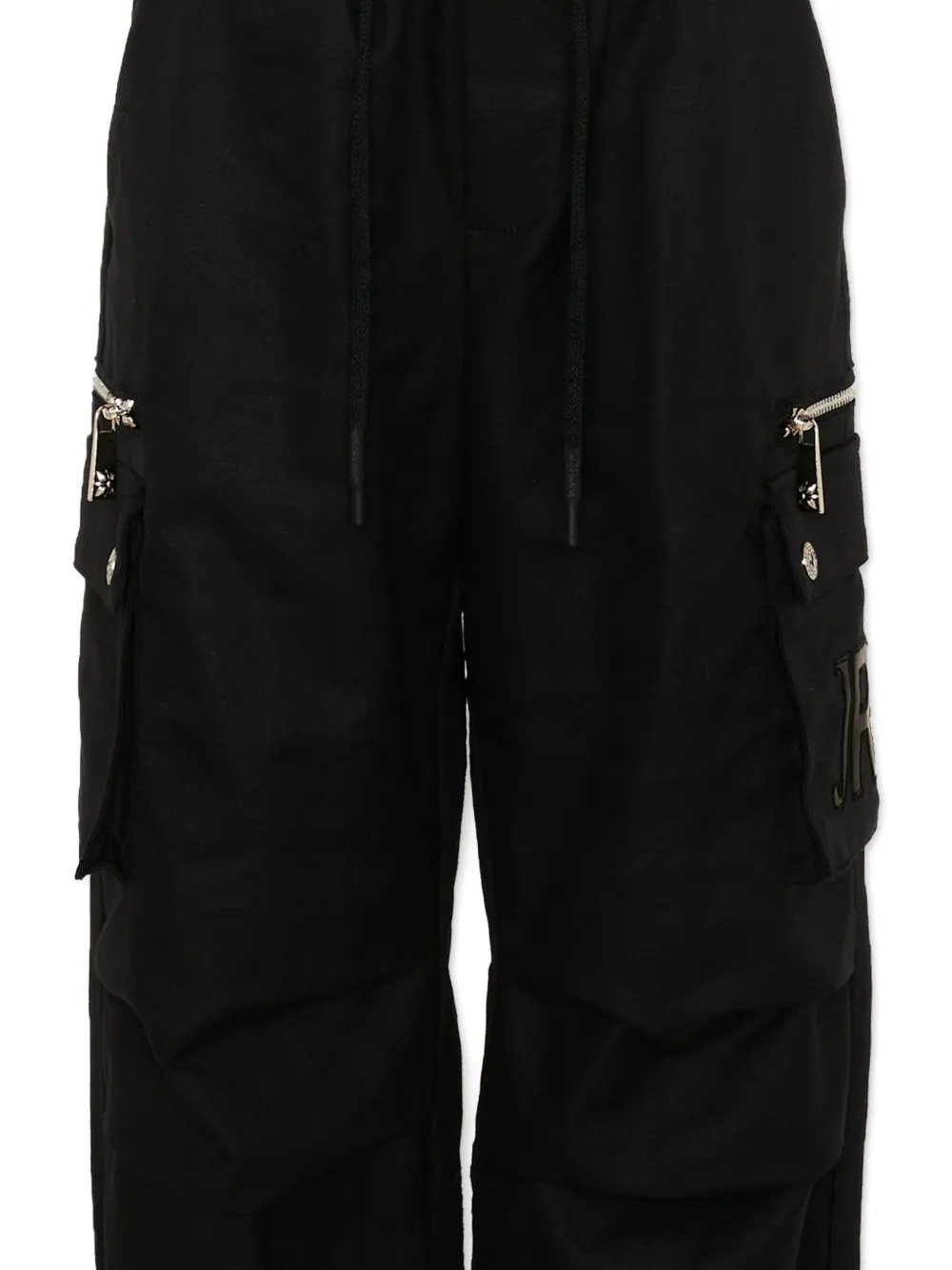John Richmond Junior Cargo broek met ritszak Zwart