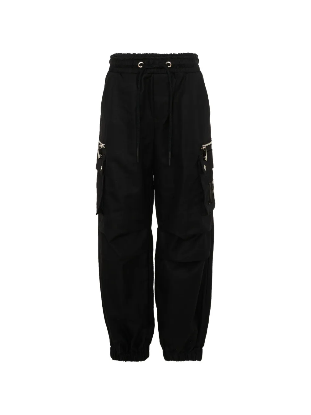 John Richmond Junior zip-pocket cargo trousers - Nero