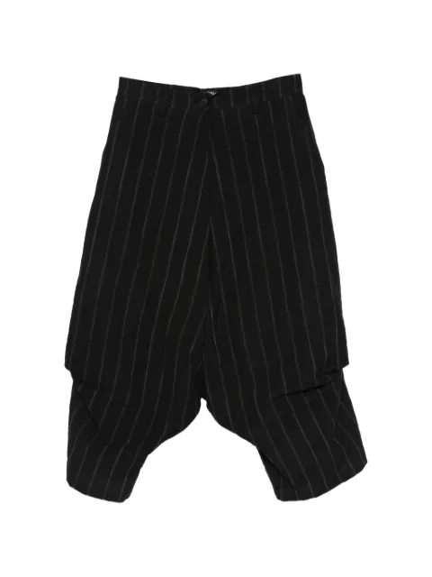 Rundholz striped cropped trousers