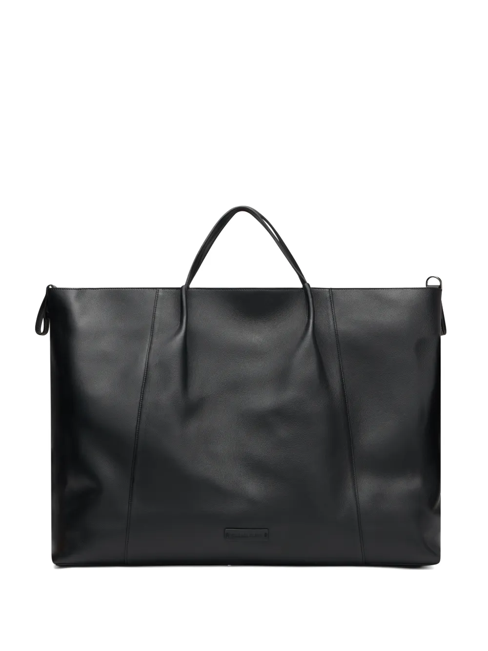 Fabiana Filippi top-handle leather tote bag - Nero