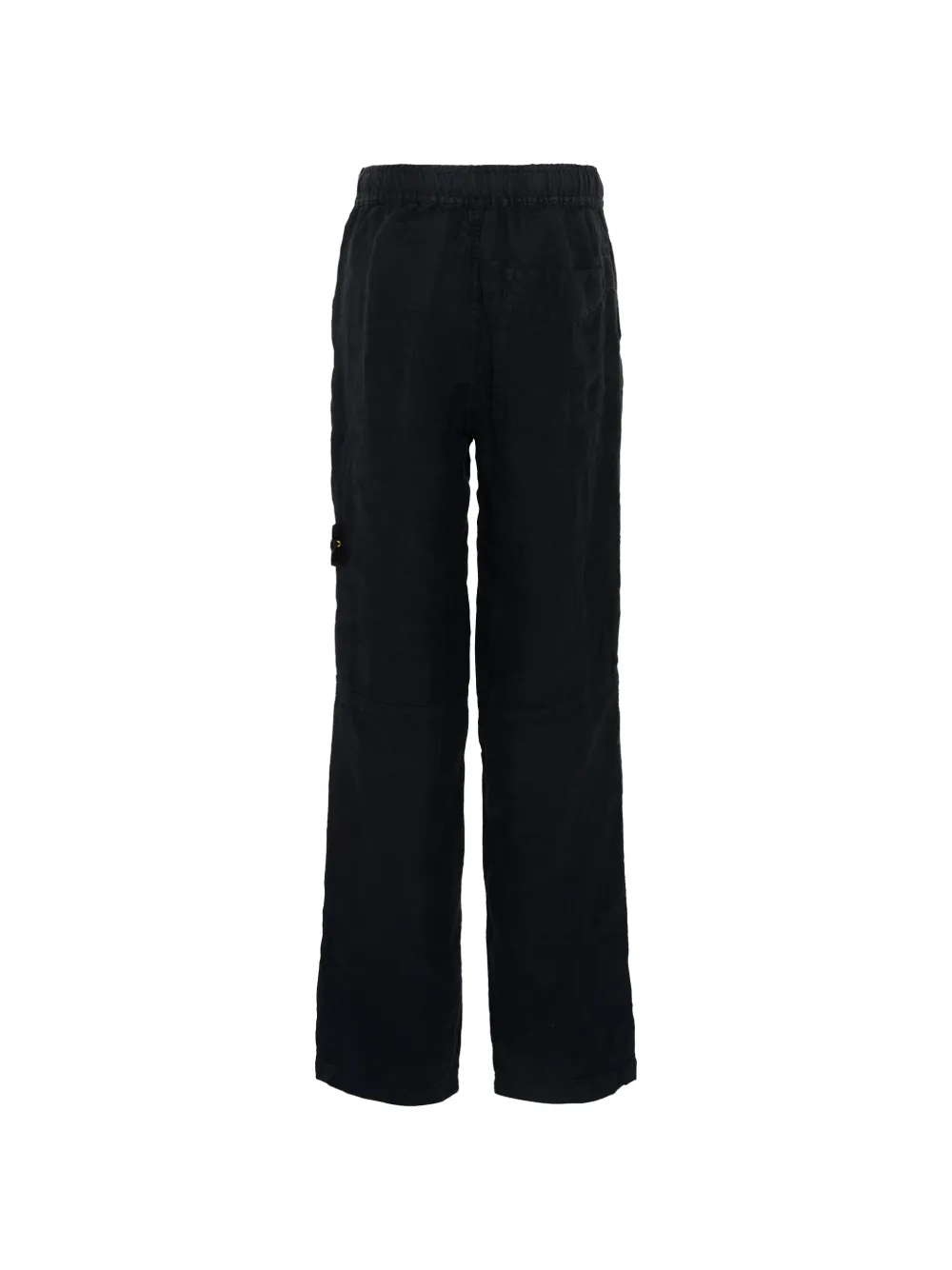 Stone Island Junior Broek met patch Zwart