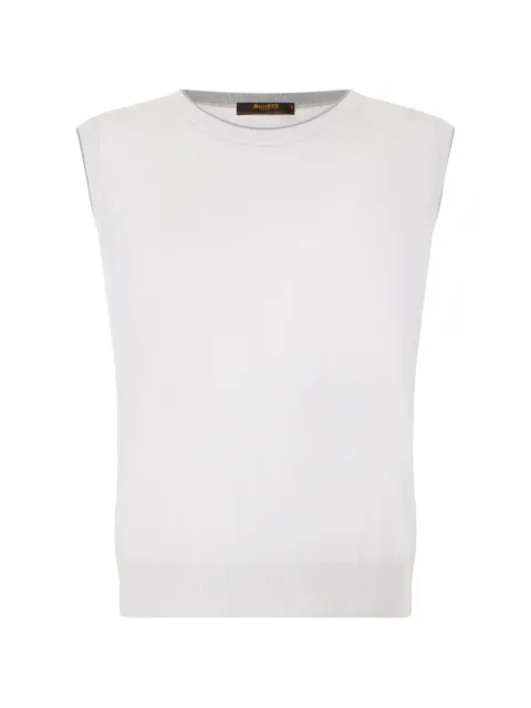 Moorer sleeveless vest 