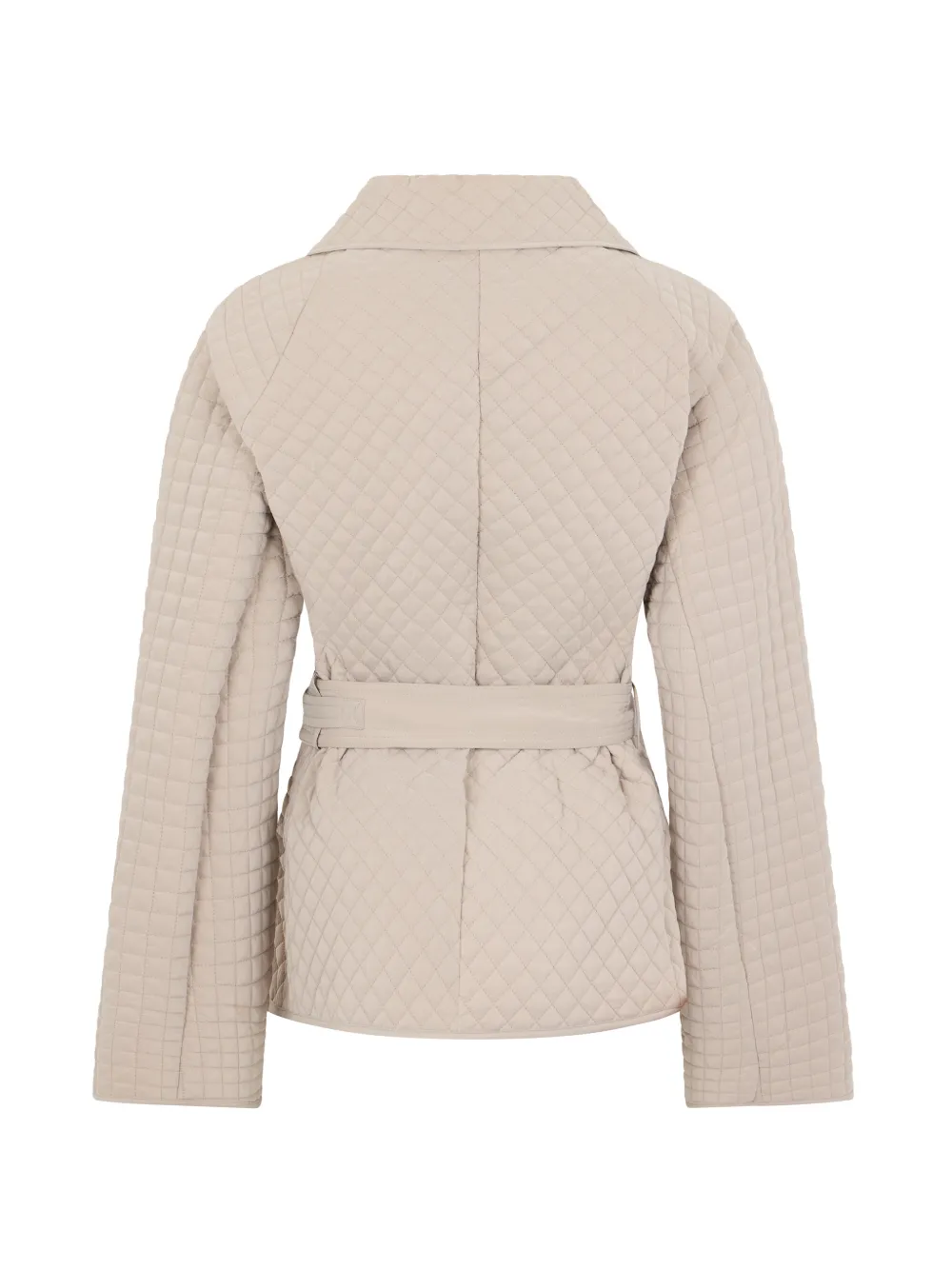  Moorer Belted Puffer Jacket - Neutrals 