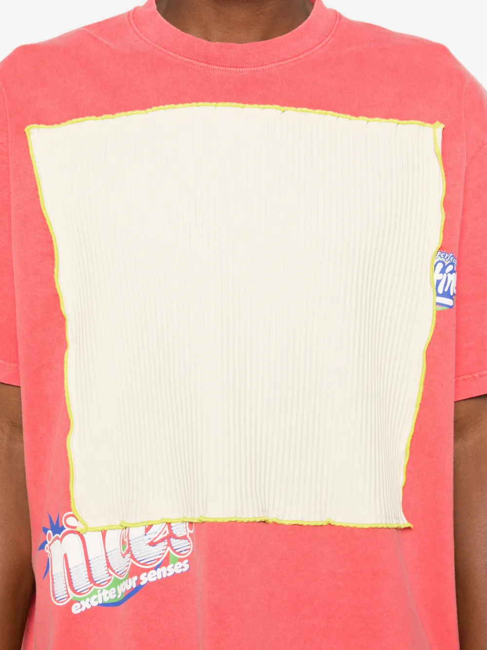 Martine Rose Window T-shirt Rood