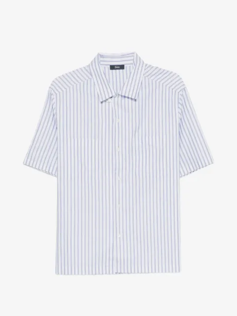 Herno camisa con motivo de rayas verticales