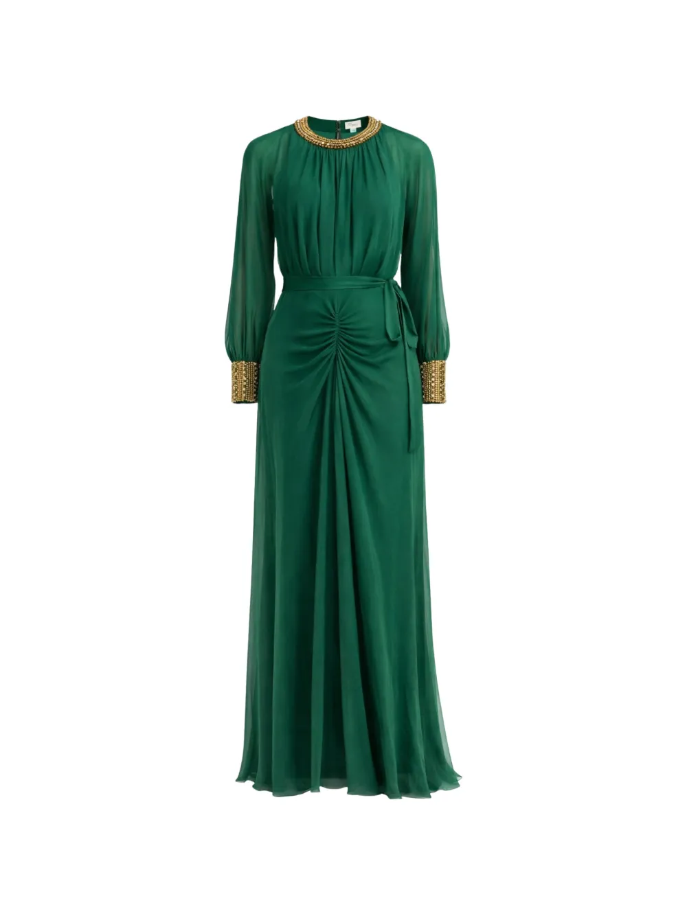 Temperley London Tahira beaded gownmaxi dress
