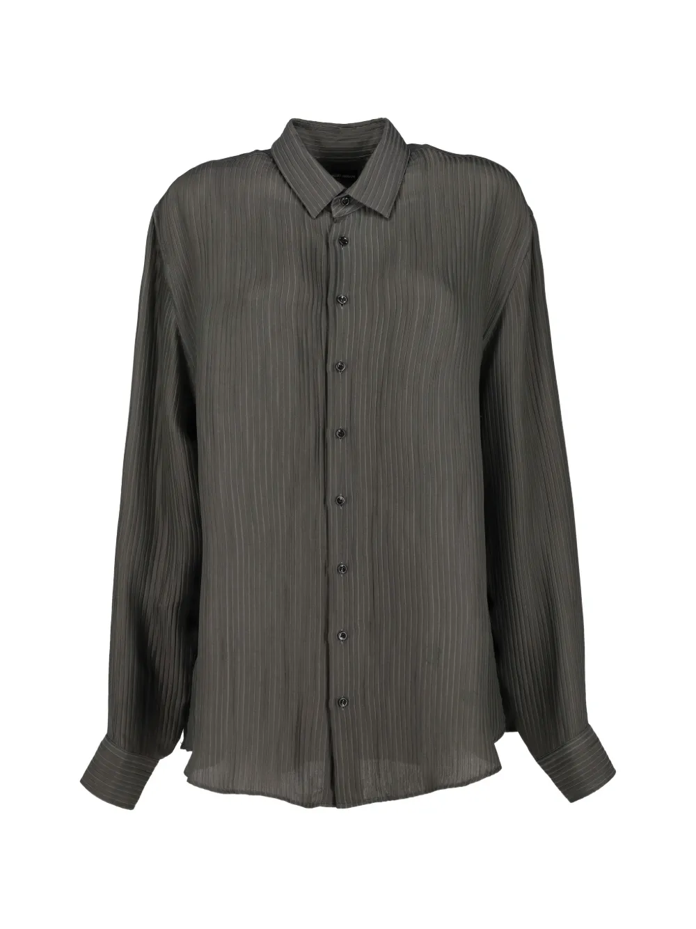 Giorgio Armani Pre-Owned button-up shirt - Verde