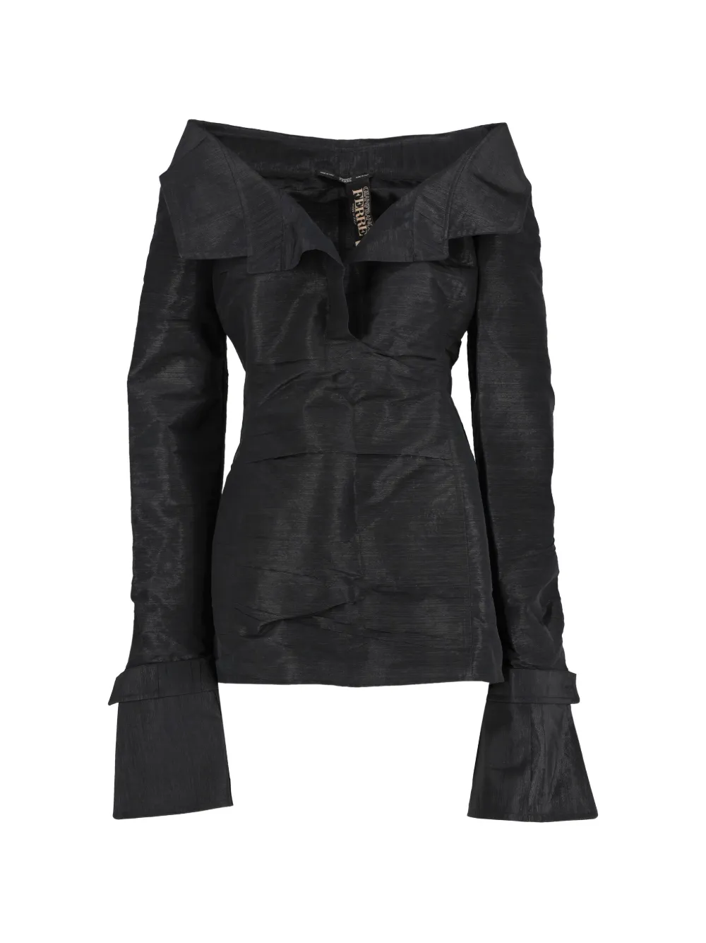 Gianfranco Ferré V-neck shirt - Nero