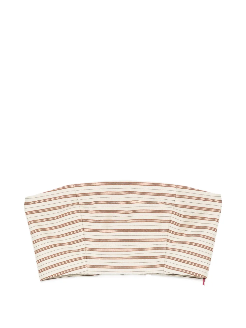 Antonio Marras striped bandeau top - Toni neutri