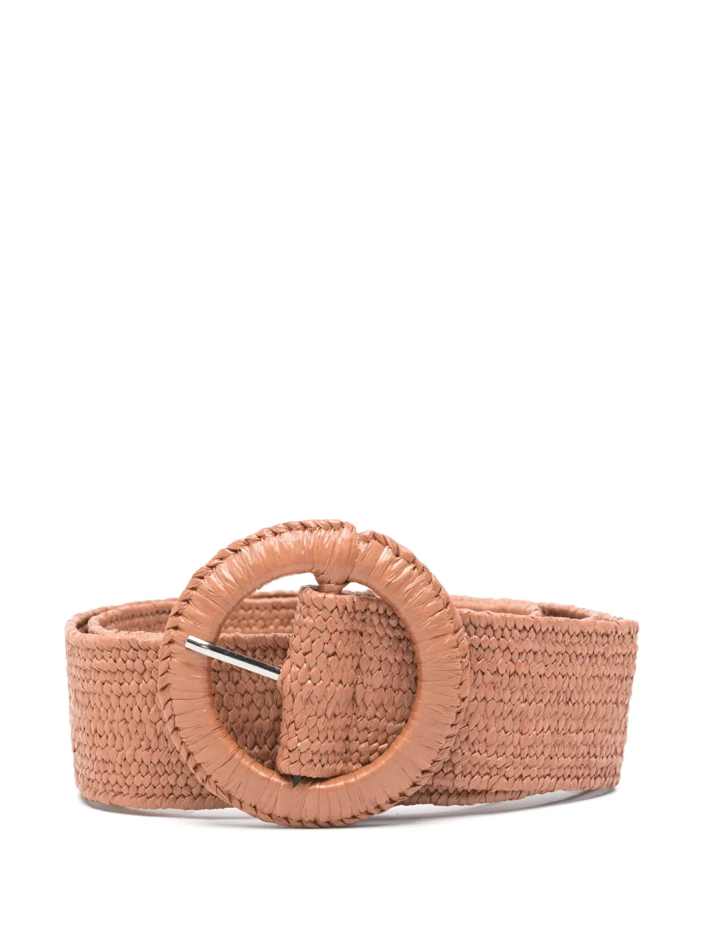 Becksöndergaard Zia woven round-buckle belt - Toni neutri