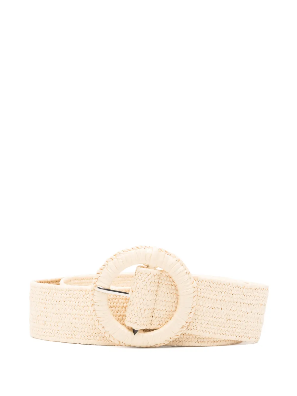 Becksöndergaard Zia woven round-buckle belt - Toni neutri