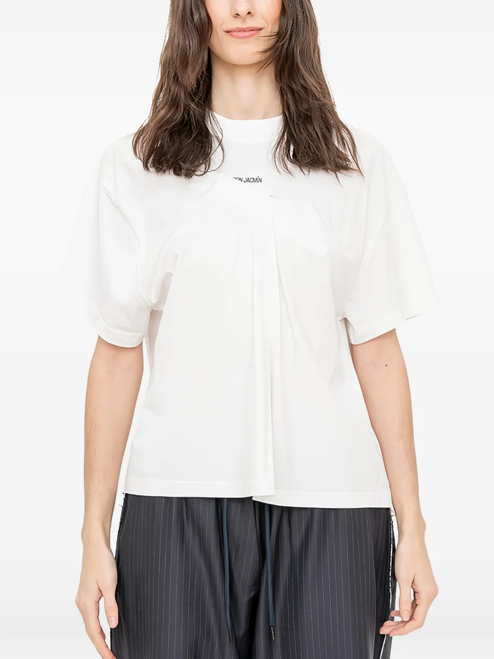 FAÇON JACMIN Temax logo-detail T-shirt