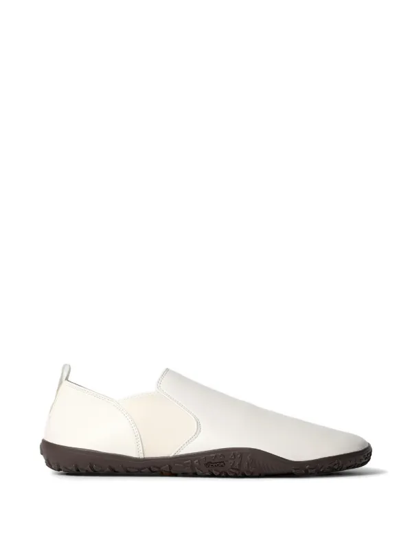 Lemaire Slip-on Leather Sneakers in White
