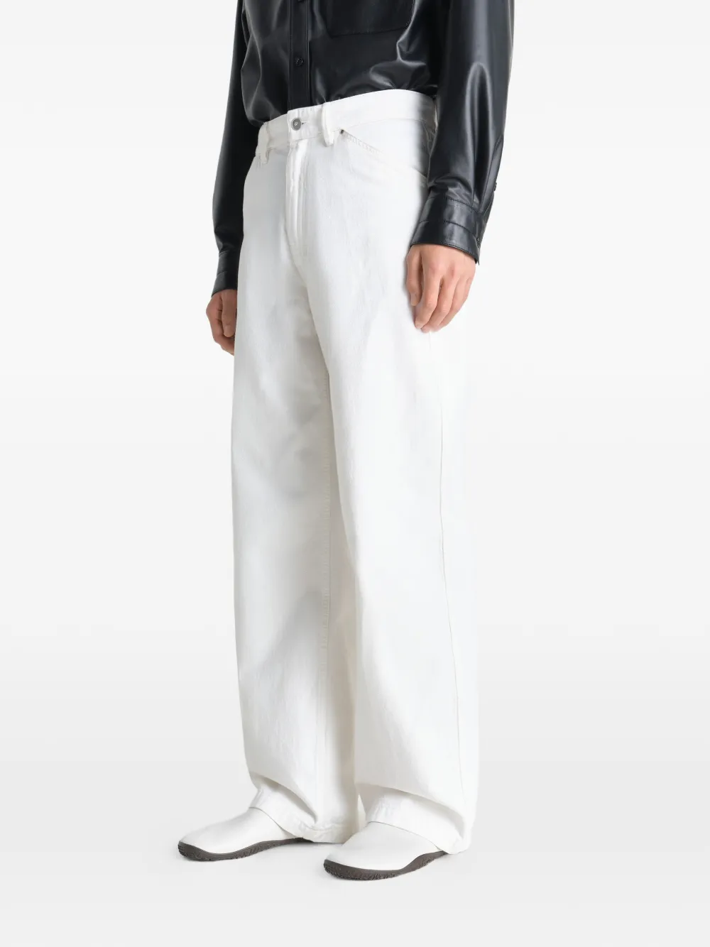 LEMAIRE Vibram Glove slip-on sneakers Wit