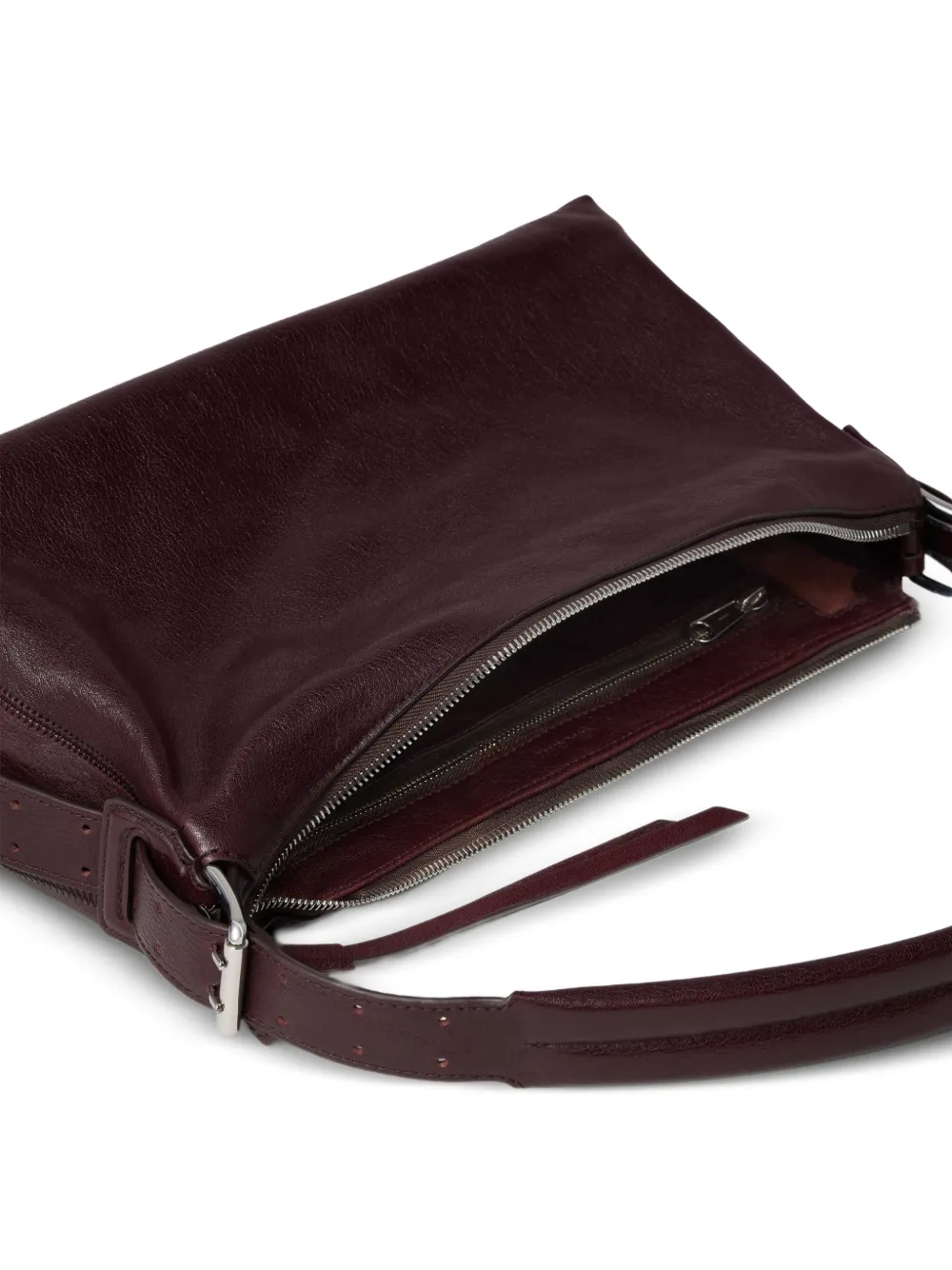 LEMAIRE Leren tas met ceintuur Bruin