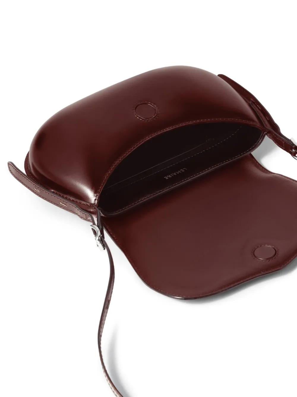 LEMAIRE Belly schoudertas Rood