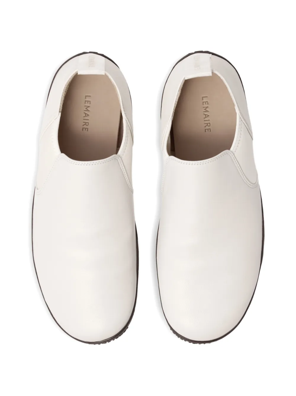 LEMAIRE Vibram Glove slip-on sneakers Beige