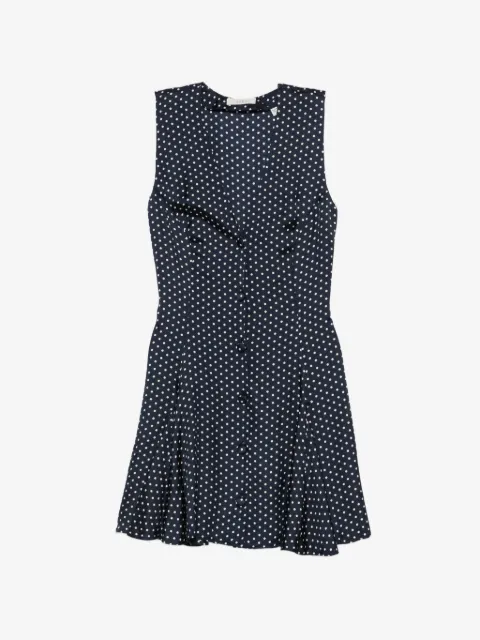 DÔEN Aubrey polka-dot mini dress