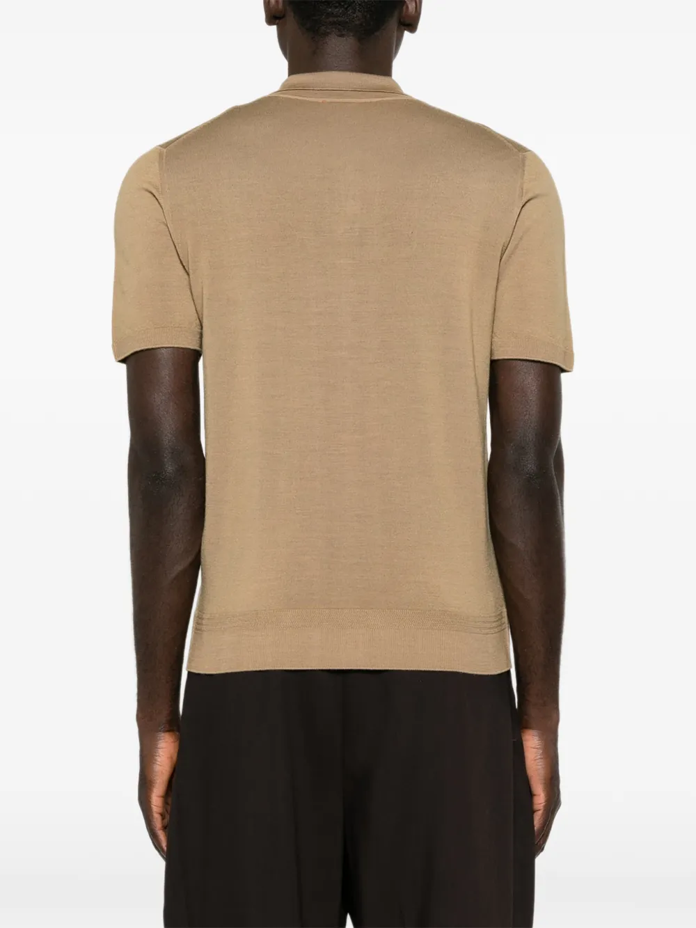 Barena Marco Brunal gebreid poloshirt Beige