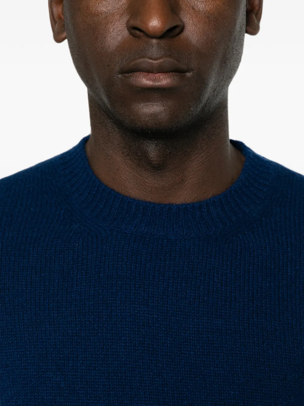 Barena Trui met ronde hals Blauw