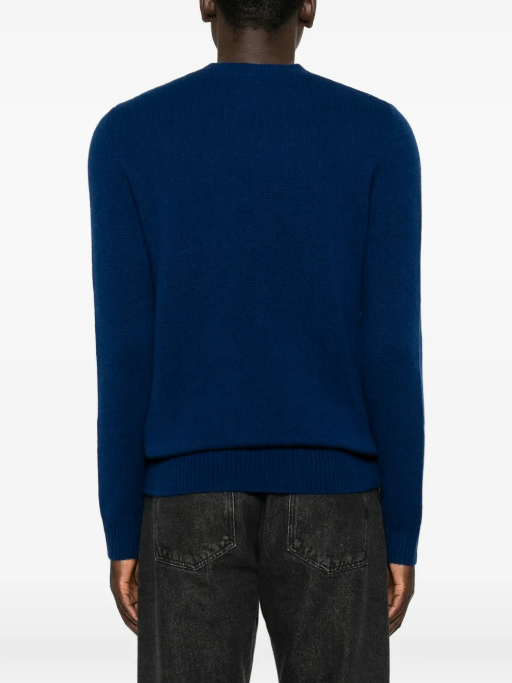 Barena Trui met ronde hals Blauw