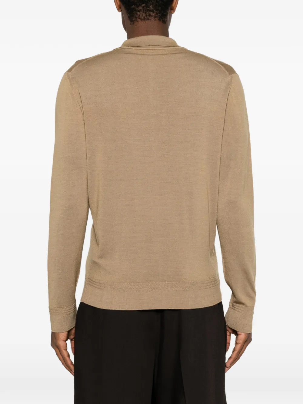 Barena Pevaron poloshirt met lange mouwen Beige