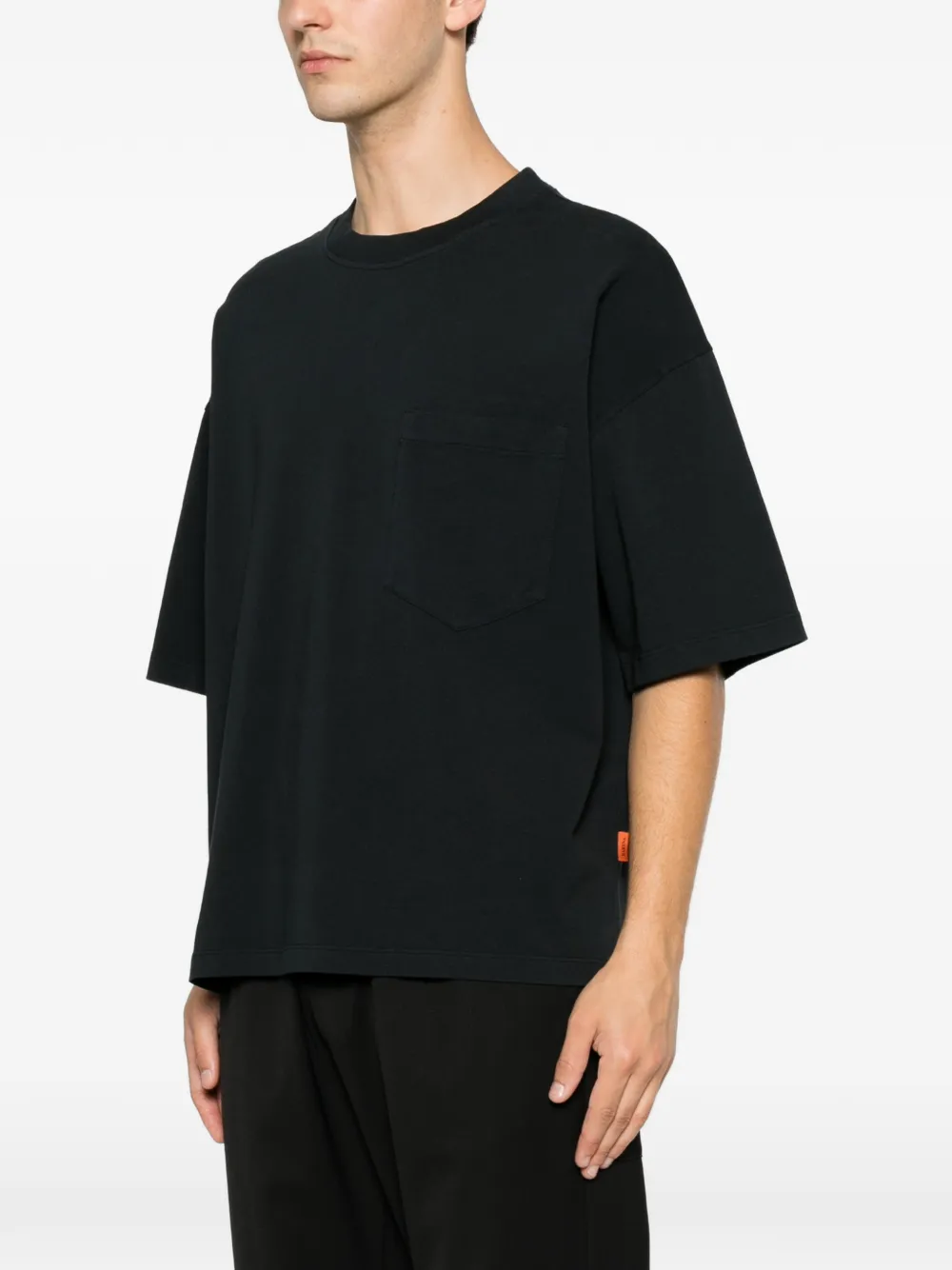 Barena T-shirt Quadra Gebo Nero Zwart