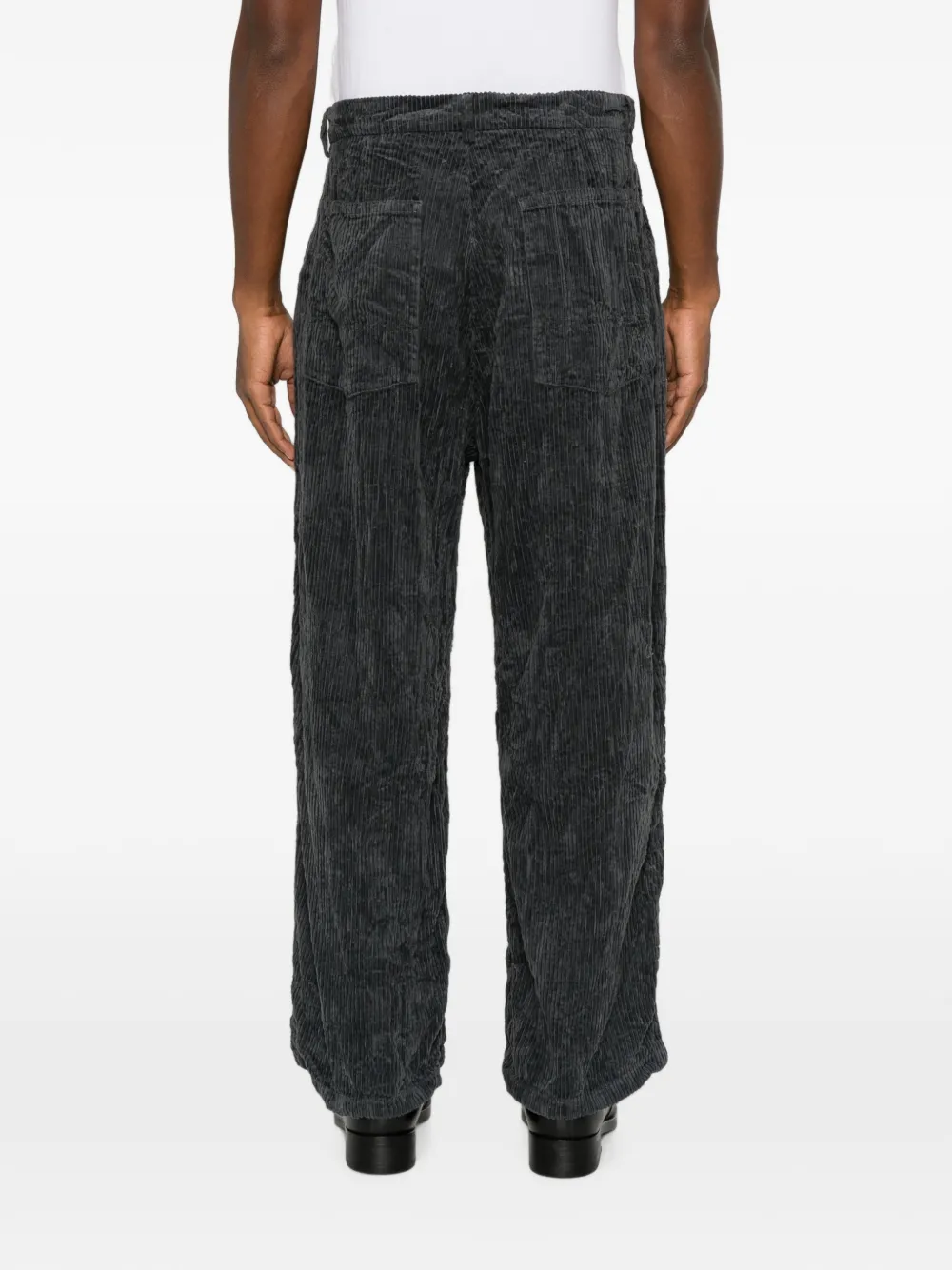 Barena Galon ribfluwelen broek Grijs