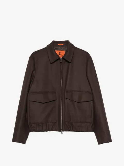 Barena Magan flap-pocket bomber jacket