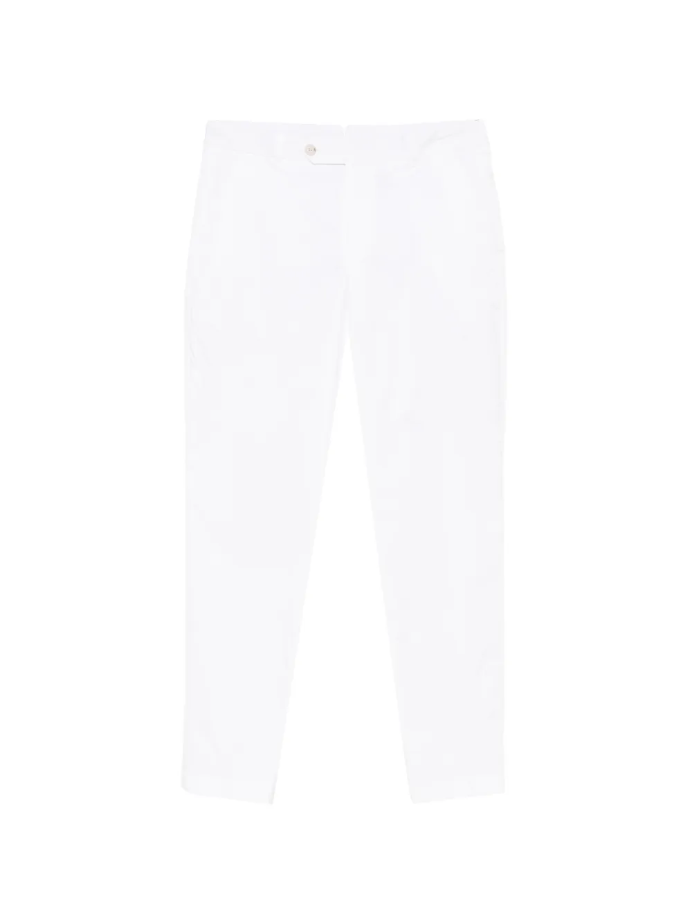 Hugo Boss Button-fastening Trousers In White