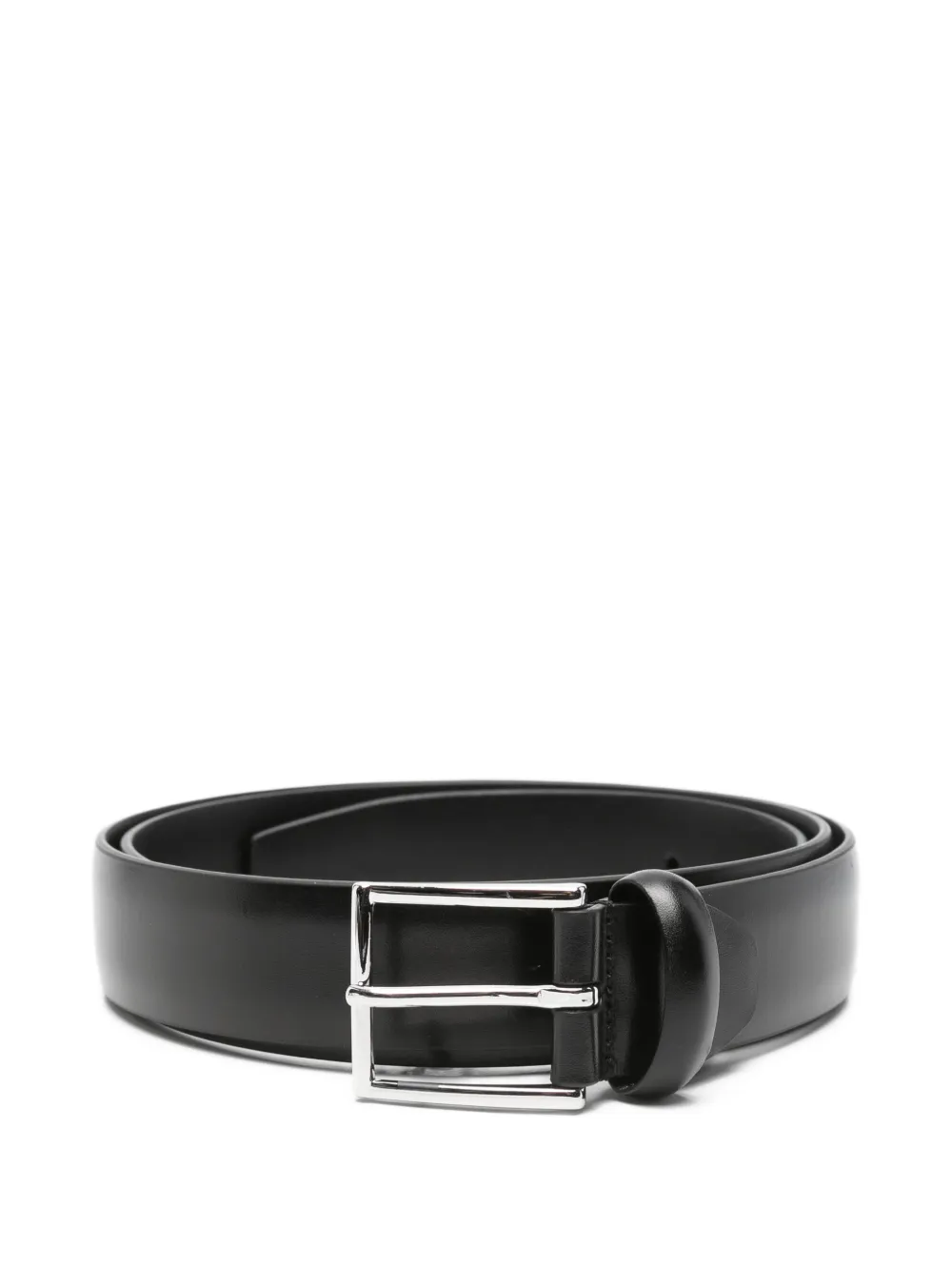 Anderson's leather buckle belt - Nero