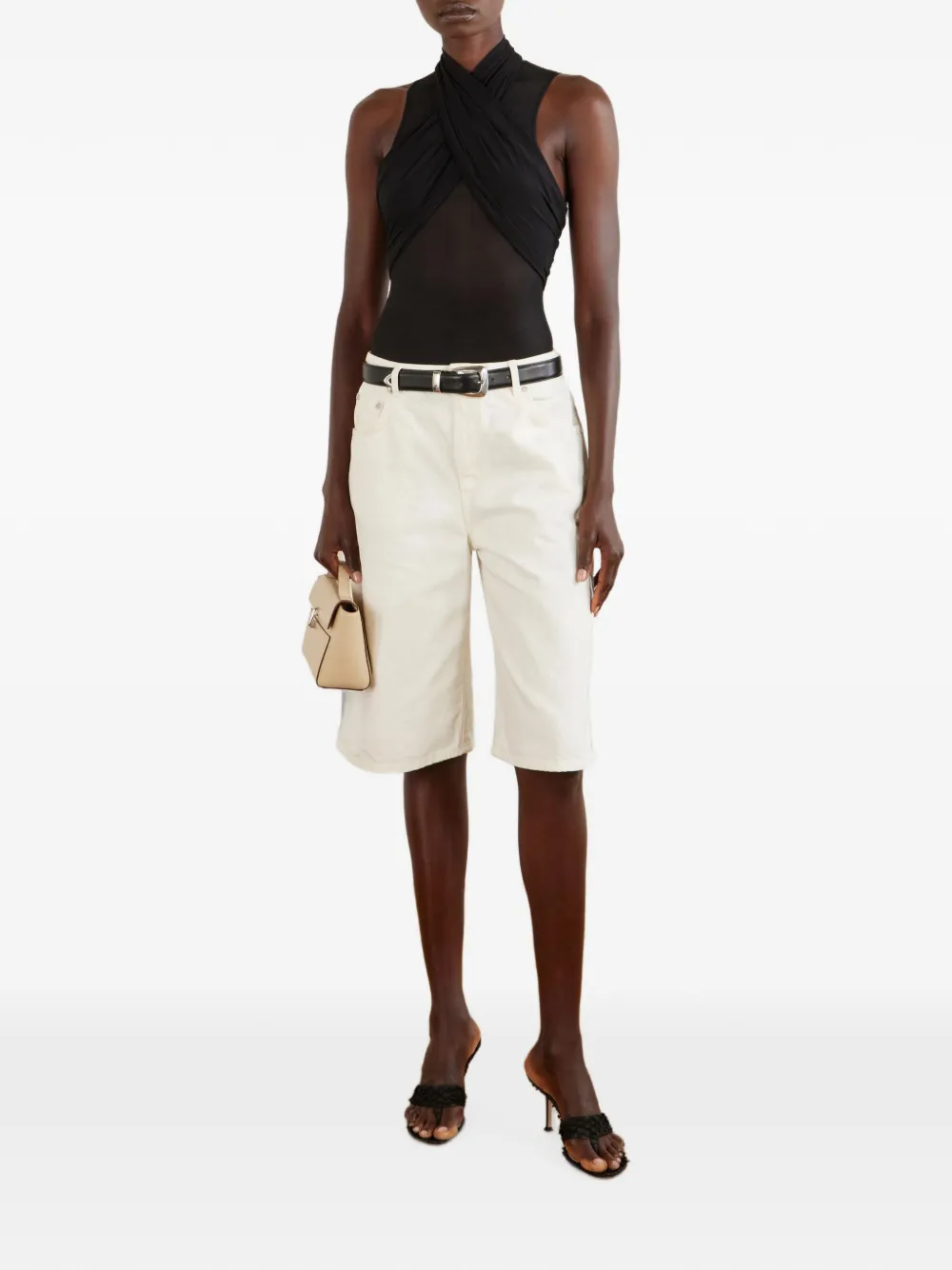 WARDROBE.NYC Doorzichtige tankbody Zwart