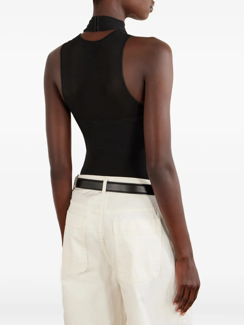 WARDROBE.NYC Doorzichtige tankbody Zwart