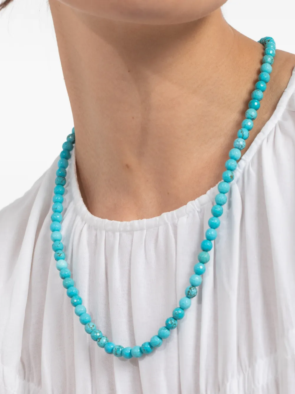  Jennifer Behr Collar Rylan Con Cuentas - Azul 