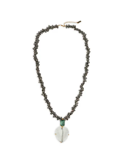 Jennifer Behr Enid shell pendant necklace