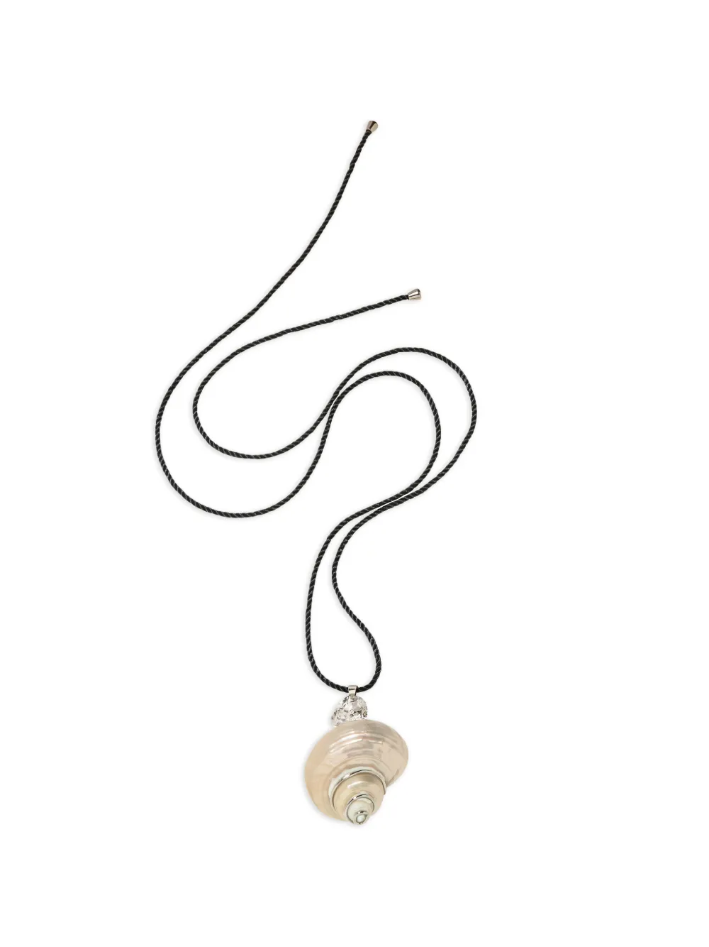 Jennifer Behr Liora shell-pendant necklace - Silber