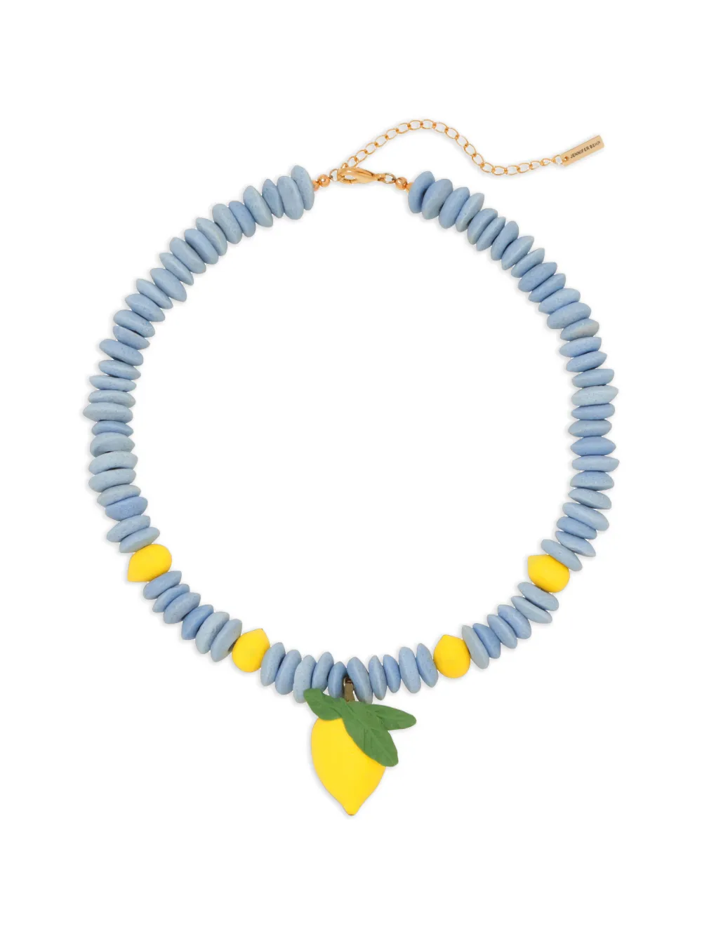 Jennifer Behr Citron Halskette mit Zitronenanhänger - Blau