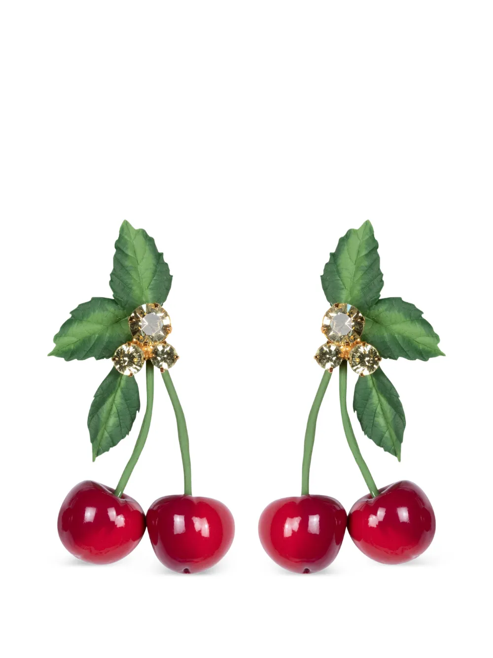 Jennifer Behr Maraschino Ohrringe - Rot