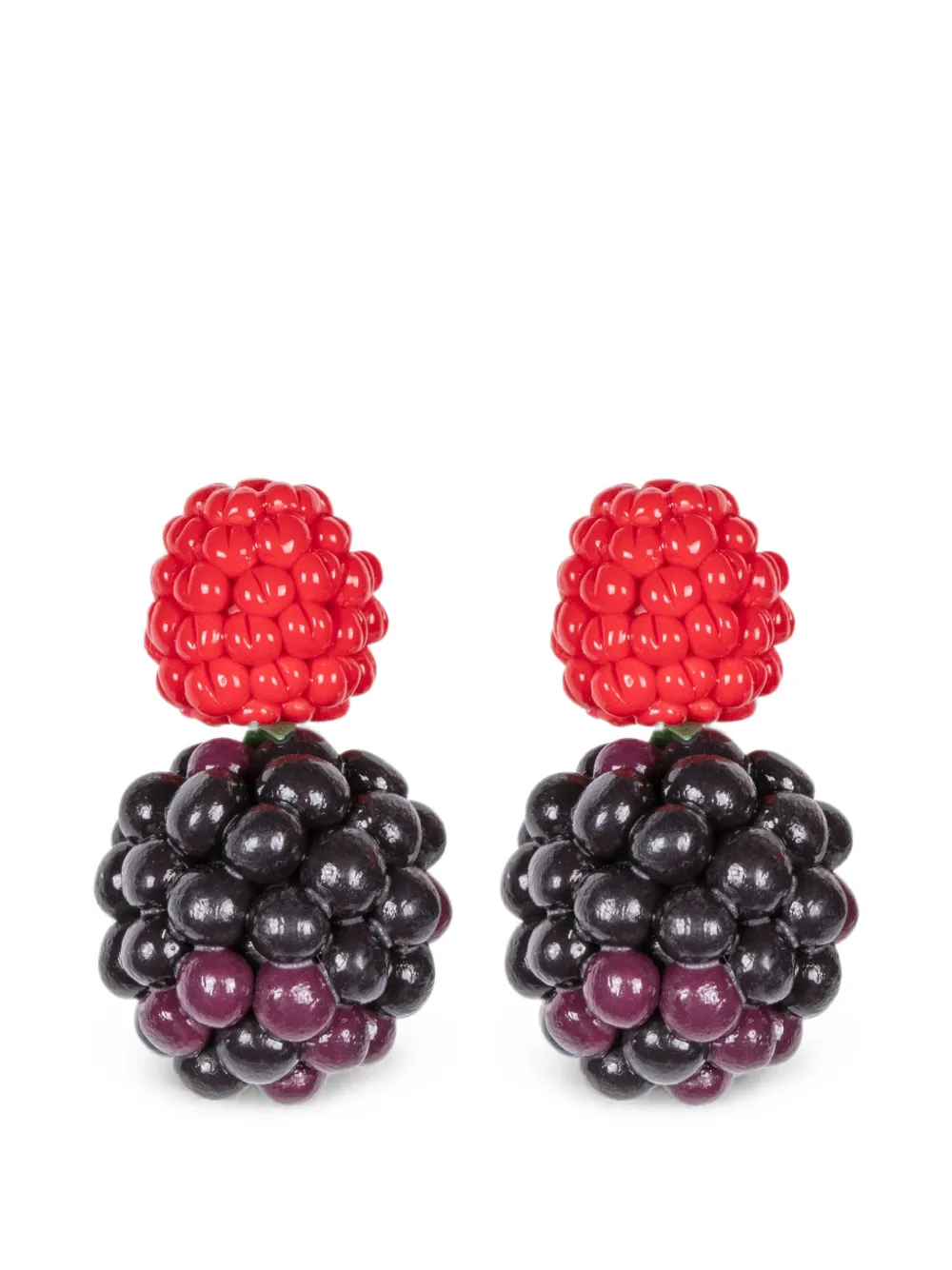 Jennifer Behr Frambroise Beeren-Ohrringe - Rot